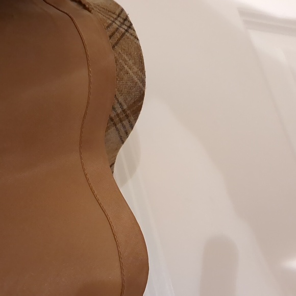 Ann Taylor - Tan Plaid Wool Skirt - Picture 4 of 8